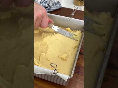 Easy Blueberry Custard Shortbread Bars #dessertbar #easydessert #recipe #shortsrecipe