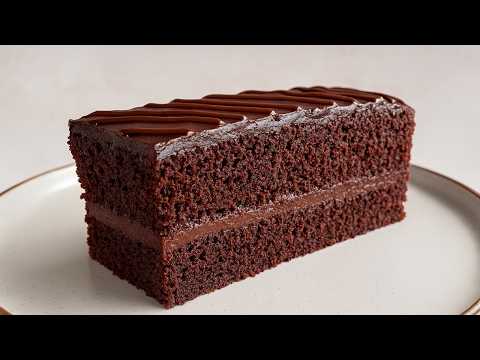 Easy Chocolate Cake recipe! Small Cake recipe to make at home! How to make chocolate cake