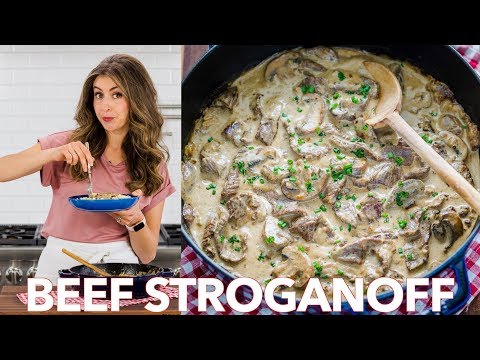 Easy Classic Beef Stroganoff Recipe – Natasha's Kitchen