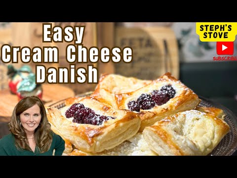 EASY Cream Cheese Danish: Perfect for Breakfast, Brunch, or Dessert – Steph’s Stove