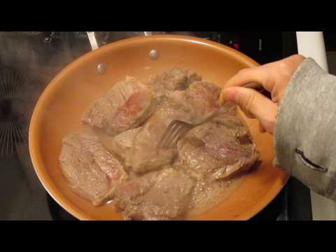 EASY FAST Steak Tips Sirloin Rib Eye Caramelized Pan Fried Grilling Sautee Side Dish Simple Recipe