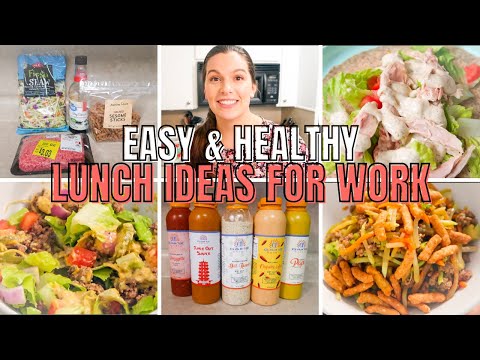 EASY & HEALTHY LUNCH IDEAS FOR WORK: LUNCH PREP FOR THE WEEK ON A BUDGET