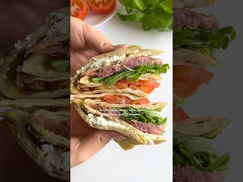 Easy High-protein Lunch in 10 minutes😍 #lunch #lunchideas #highprotein #easyrecipes