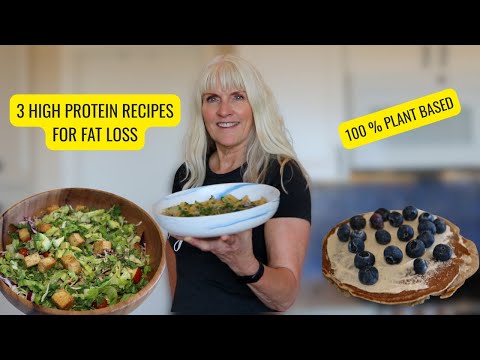 Easy High Protein Plant-Based Meals For Fat Loss