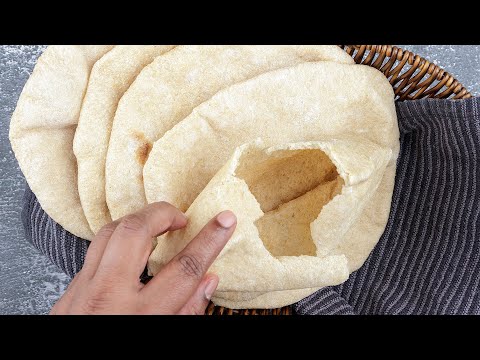 Easy Homemade Lebanese Pita Bread Recipe