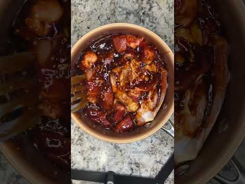 Easy no grill pork bbq #nogrill #barbecue #bbq #porkbbq