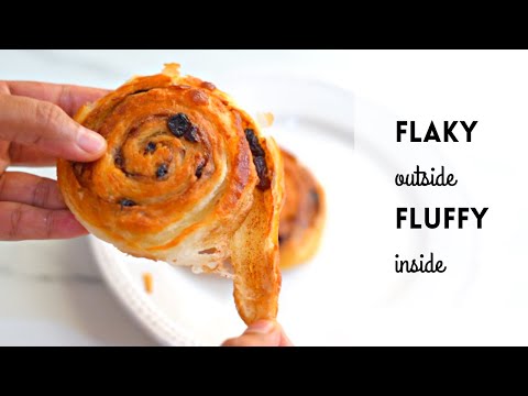 Easy Recipe for Flaky Danish Pastry |Cinnamon Danish Recipe | pain au raisin |Easy Pastry Recipe