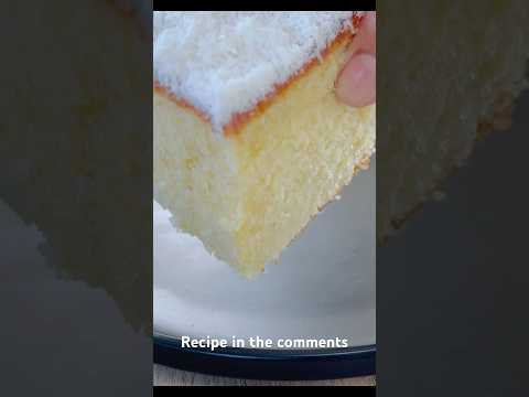 Easy recipe for Moist Vanilla Cake 👌🏻