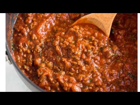 Easy Spaghetti with Meat Sauce