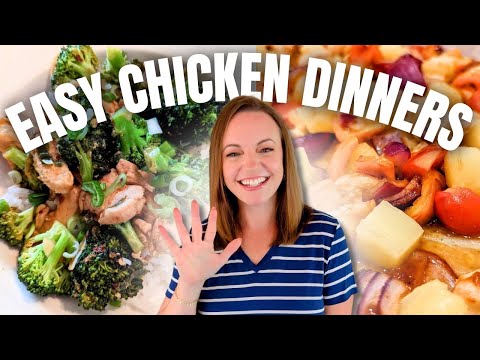 EASY Weeknight Chicken: 5 Recipes You'll Make Over & Over Again!