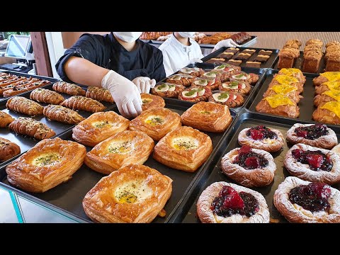 매일 굽는 14가지 페스츄리! 늦게가면 다 팔려서 없다는 인사동 핫플 / Making 14 kinds of pastries every day – Korean street food