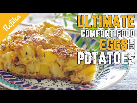 EGGS AND POTATOES Recipe 🥚🥔 Very Easy And Delicious Breakfast Recipe | Turkish Tortilla de Patatas