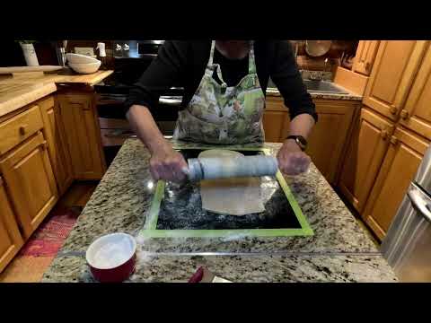 EINKORN PUFF PASTRY – SPECIAL APPETIZER TREAT – WILD MOREL AND CREAM CHEESE FILLING