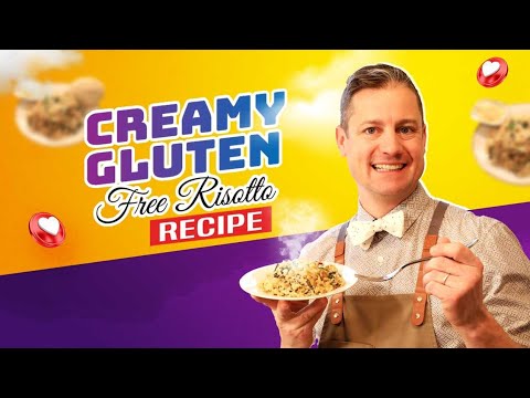 🌿 Creamy Gluten-Free Risotto with Sundried Tomatoes & Spinach! 🍅🧀