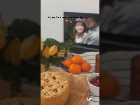 🍂 Braided Autumn Apple Pie – A Cozy Fall Delight!