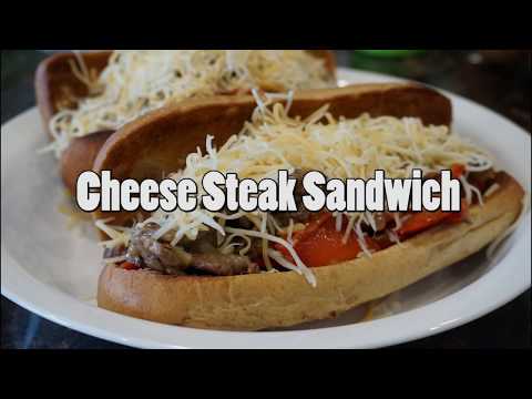 🍕How to Cook Cheese steak Sandwich 🥪Easy Cheese steak Recipe 🍕