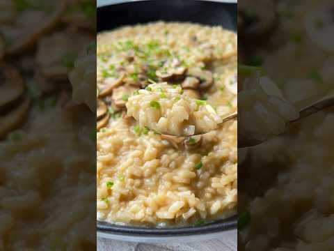 🍚 The Ultimate Creamy #Risotto Recipe You Can't Resist! ✨ #RisottoRecipe #RecipeShorts #Recipe