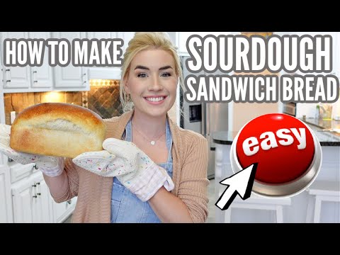 🍞HOW TO MAKE THE BEST SOURDOUGH SANDWICH BREAD | EASY STEP BY STEP BEGINNERS GUIDE | LOVEMEG 2.0