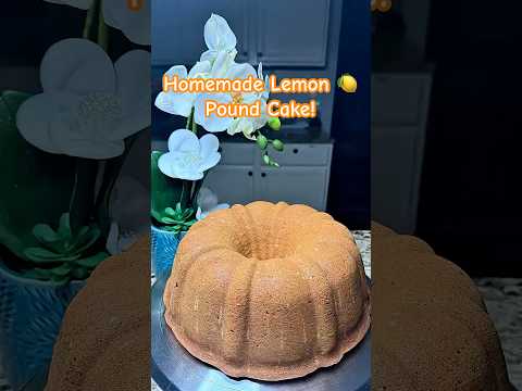 🔥 Ultimate Lemon Pound Cake Recipe | Super Moist, Buttery & Easy to Make!