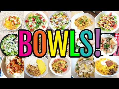 🚨DELISH High-Protein Low Calorie Bowls for Weight Loss!