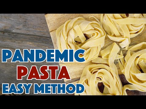 🥫 Fresh Pasta Recipe HomeMade In Food Processor ‬ – Glen & Friends Cooking