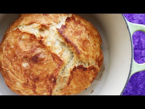 Faster No Knead Bread – So Easy ANYONE can make (but NO BOILING WATER!!)