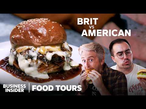 Finding The Best Burger NYC vs LDN vs LA | Food Tours Marathon | Insider Food