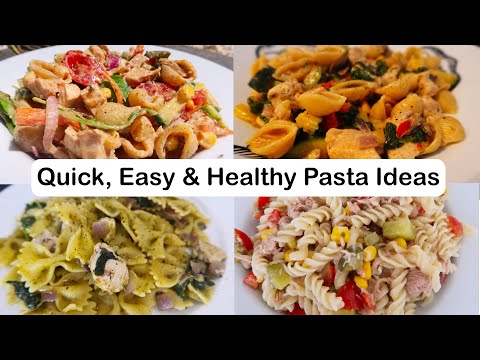 Five quick and easy healthy Slimming World pasta dishes. Lunch or dinner.