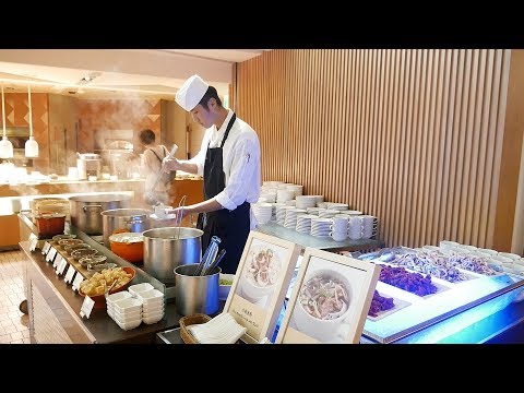 FIVE STAR All You Can Eat BREAKFAST Buffet in Tainan Taiwan