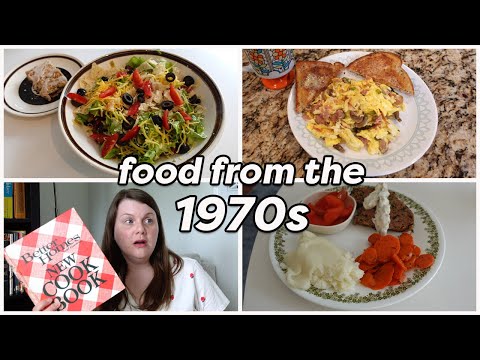 Food from the 1970s – I cooked up a FULL DAY of meals!