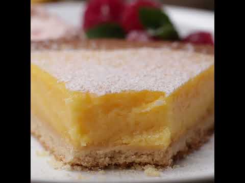 French Style Lemon Tart (Tarte au Citron) #Shorts