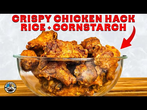 Fried Chicken That Stays Crispy! | Fried Chicken with Rice Flour & Cornstarch