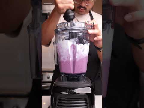 FROZEN BLUEBERRY YOGURT [👇🏻Recipe]