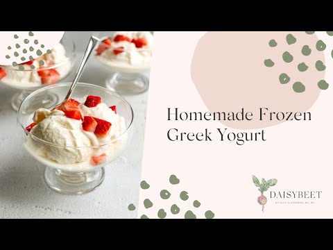 Frozen Greek Yogurt Recipe