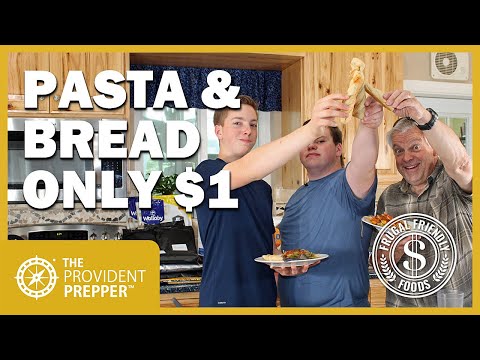 Frugal Friendly Foods: Spaghetti Dinner for Less Than $1 a Person