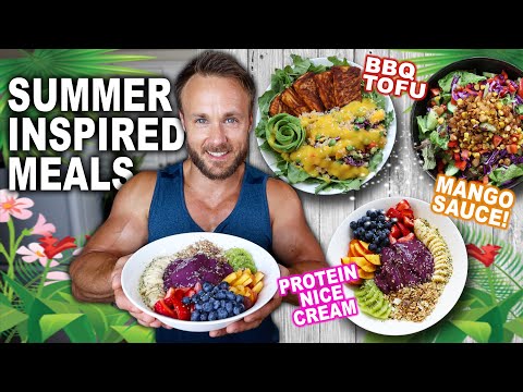 FULL DAY OF EATING | SUMMER VEGAN RECIPES 🌴