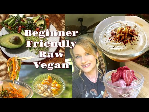 Full Day of Raw Vegan Meals, No Equipment Needed!