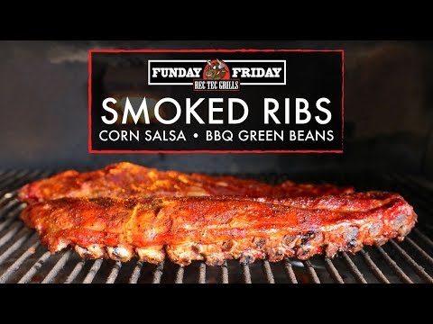 Funday Friday Week 78 • How to Grill Ribs 3-Ways, Corn Salad, and BBQ Green Beans| REC TEC Grills