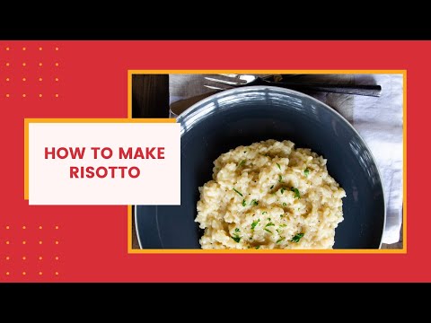Garlic Parmesan Risotto | Simple and Easy Risotto Recipe