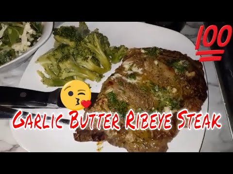 Garlic Ribeye Steak Recipe | Ribeye Steak