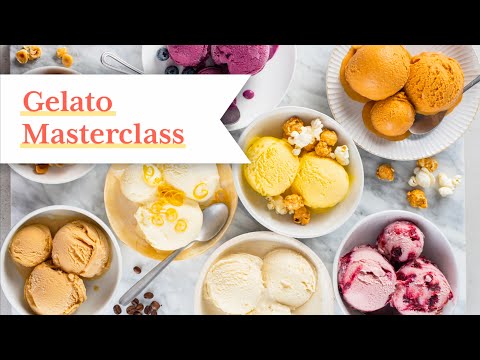 GELATO MASTERCLASS: Make the best Italian ice cream AT HOME!
