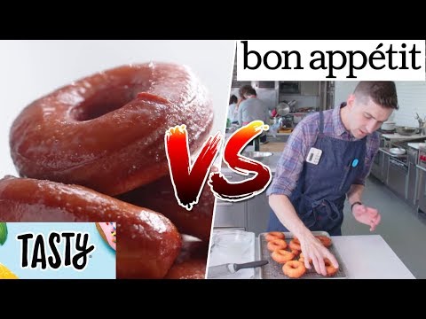 Glazed Donuts- Tasty VS Bon Appétit Buzzfeed Test #175