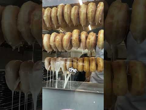 Glazing the glazed donuts