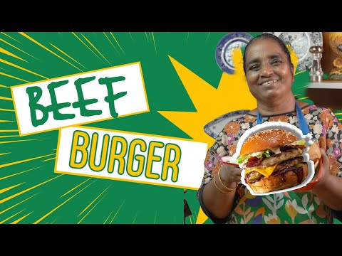 Goan Mother Makes the best Beef Burger | Beef Burger Recipe | Maria Cooks Goa