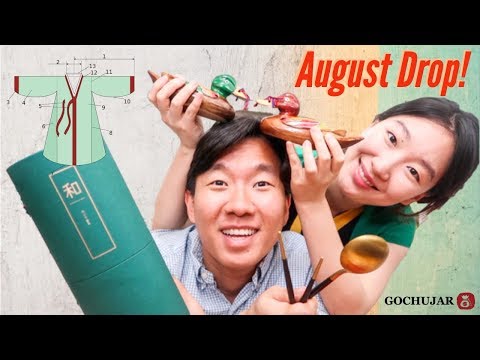 Gochujar August: Hanbok Aprons, Korean Wedding Ducks, Salad Dosirak Box, Natural Cordials & More…