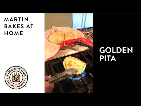 Golden Pita – Martin Bakes at Home