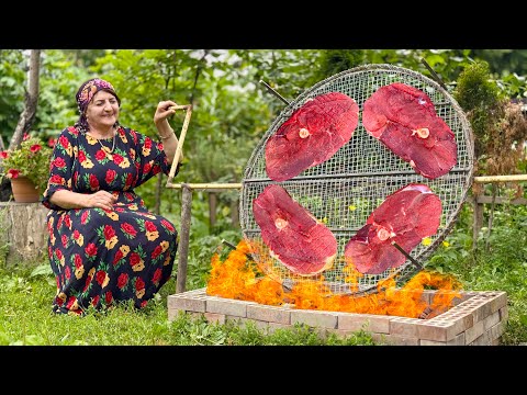 Grandma Cooked Juicy Beef Steak Over the Fire – Forget All Steak Recipes Ever!