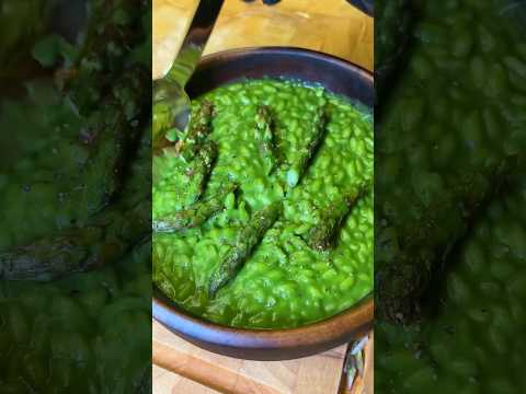 Green Asparagus Risotto