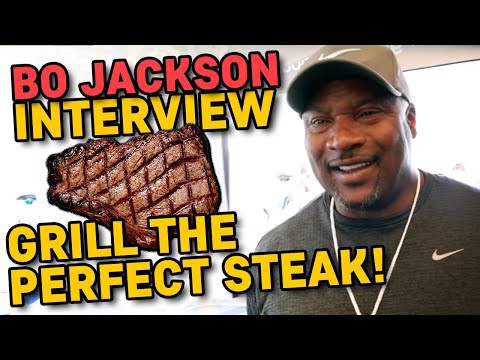 Grill the Perfect Steak w/ Bo Jackson Beefer! Bo Knows BBQ | HPBExpo 1