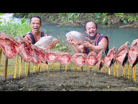 Grilled Fish The Ancient Way – Grilled Fish Recipe From 3000 Years Ago – Dwarf Food